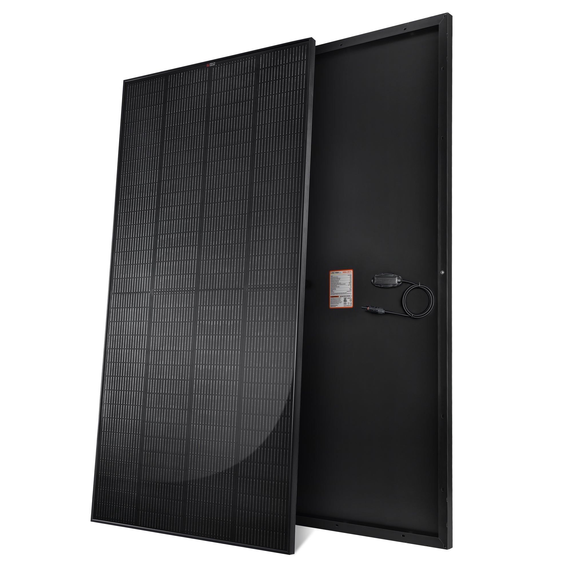 MEGA 250 PRO | 250 Watt 24 Volt Solar Panel | Premium 24V Off-Grid Solar Panel for Campers, Tiny Homes, Cabins | 25-Year Output Warranty | UL Certified