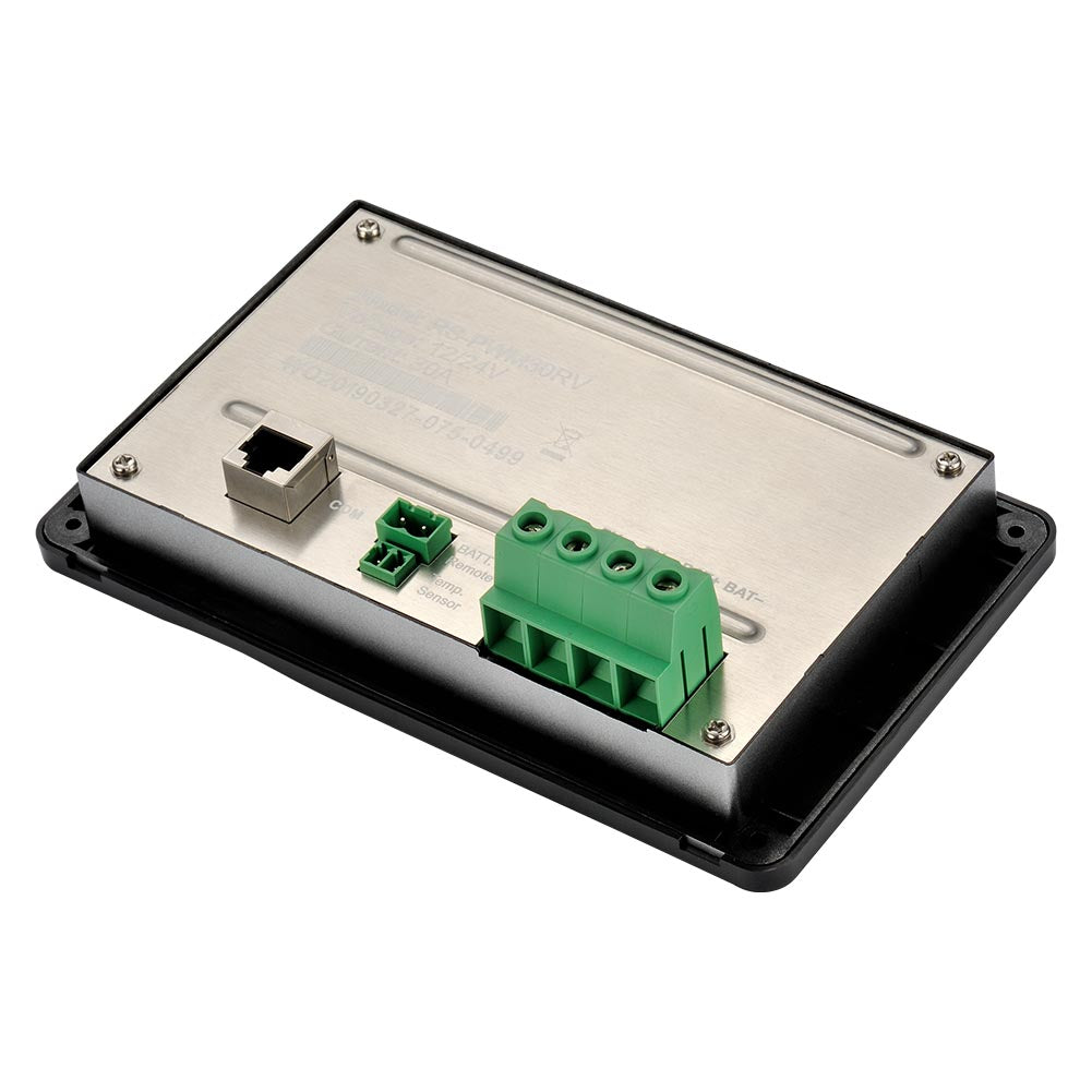 30 Amp Flush Mount PWM Solar Charge Controller | 30A 12V/24V PWM Controller for RVs, Trailers, Campers, Vans, Boats, Off-Grid | Top Rated