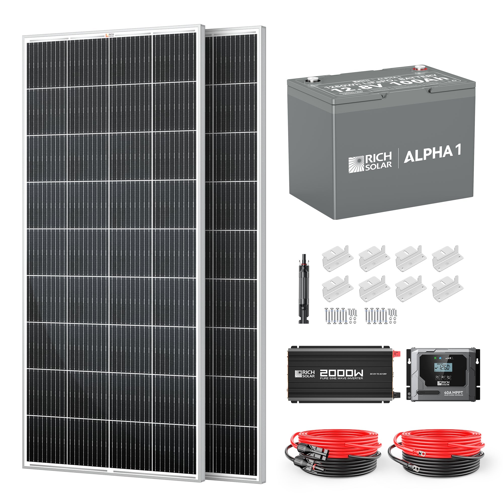 400W Complete Solar Kit