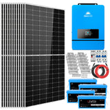5400W Complete Off-Grid Solar Kit