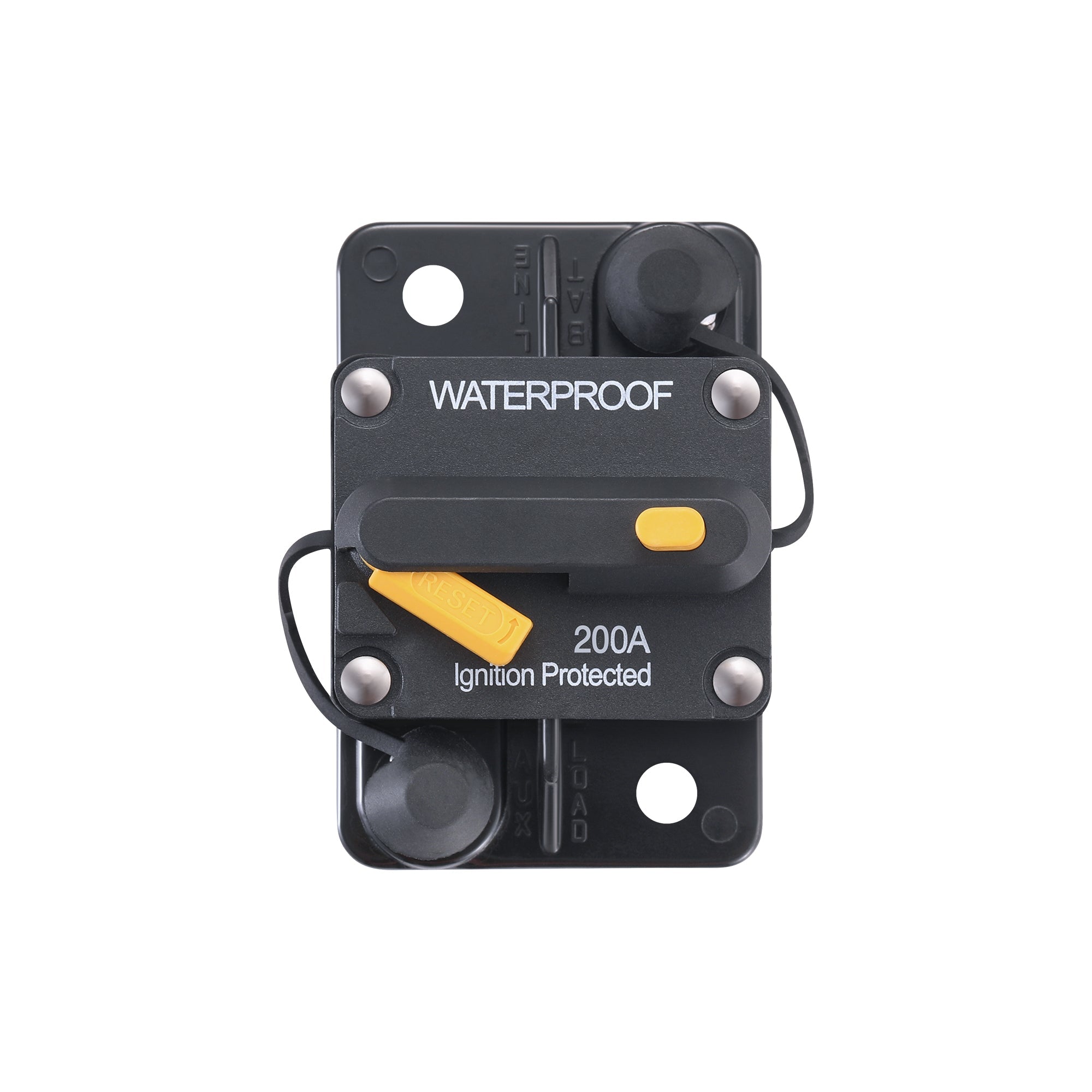 Single Pole Waterproof Circuit Breaker | Waterproof Thermal Type Breaker | Choose Amp: 40A, 60A, 80A, 100A, 120A, 150A, 150A, 200A, 250A