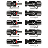 Solar Connectors | Solar Panel Connectors with Male and Female Connection | DIY