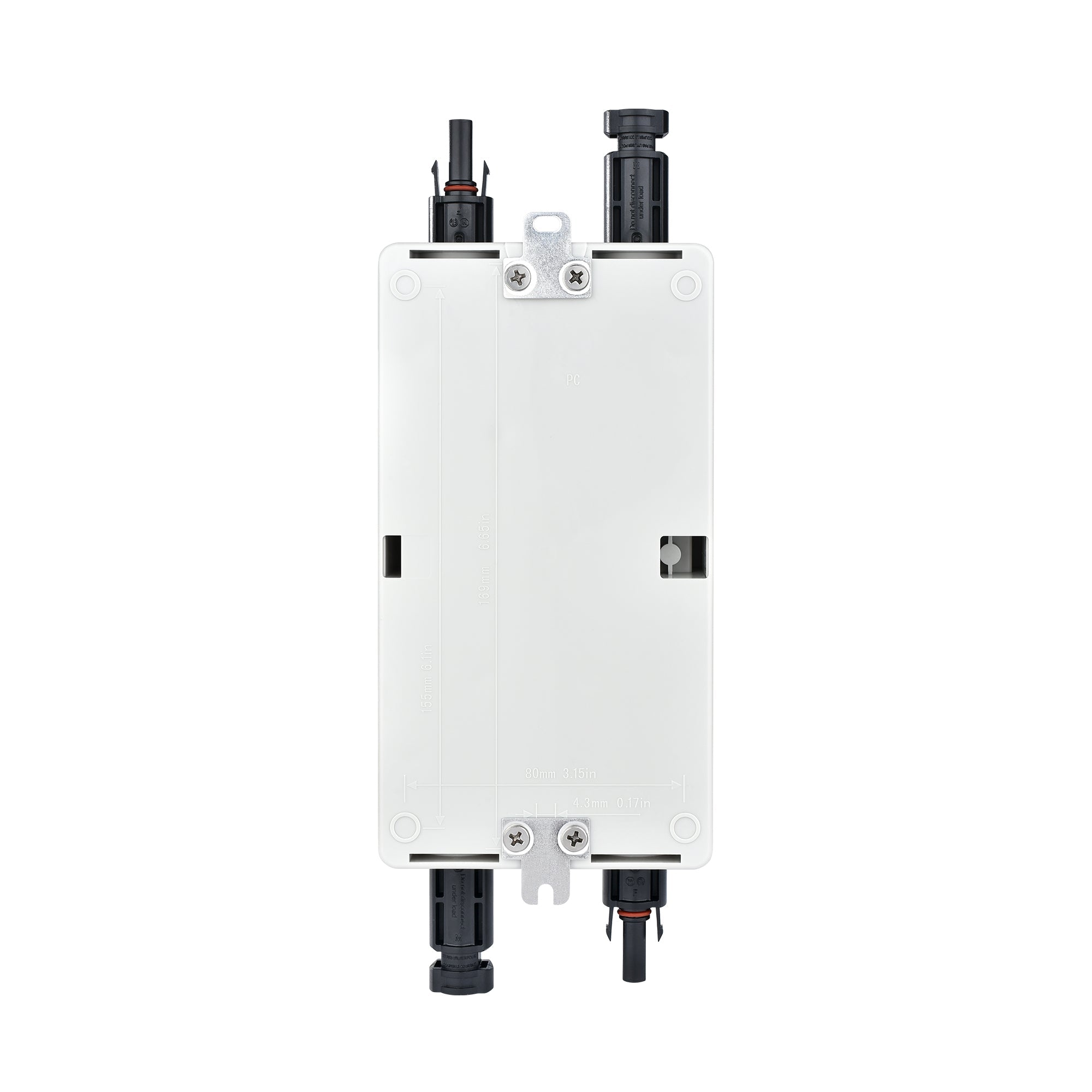 Solar PV DC Quick Disconnect Switch | Solar Array DC Quick Disconnect Switch | 1500 Volt 32 Amp | 2 Pole 1 String | Easy to Install
