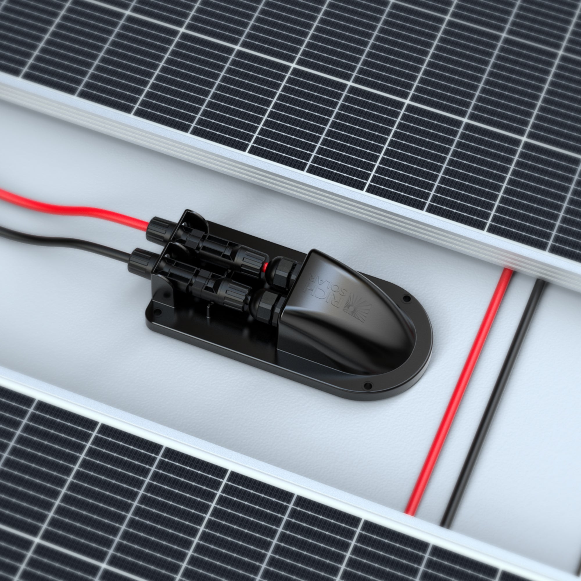 Cable Entry Plate | IP68 Waterproof Polypropylene Roofport with UL 10AWG Wires | Easy to Install